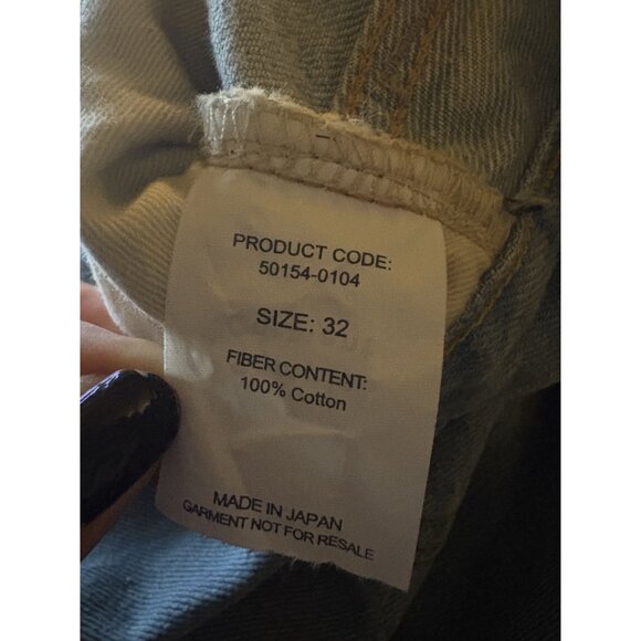 Vintage Collectible Japanese Levi's 501Z XX Selvedge Jeans in Light Wash Denim - Picture 10 of 11